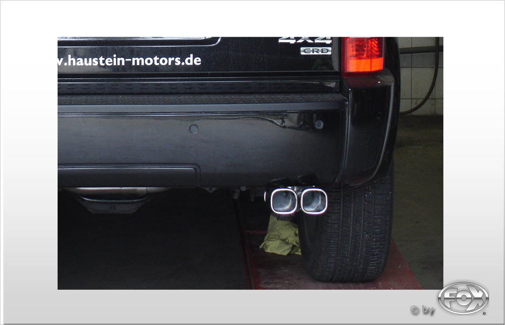 Dodge Nitro Endrohrsystem einseitig rechts - 2x78x75 Typ 70