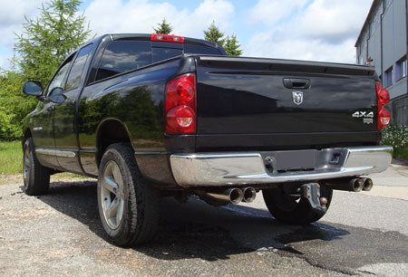 Dodge RAM 1500 Halbanlage ab Kat - 2x100 Typ 25 rechts/links