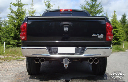 Dodge RAM 1500 Halbanlage ab Kat - 2x100 Typ 25 rechts/links