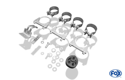 Dodge RAM 1500 Halbanlage ab Kat - 2x100 Typ 25 rechts/links