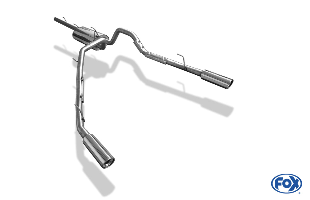 Dodge RAM 1500 Facelift Halbanlage rechts/links ab Kat - 1x100 Typ 17 rechts/links