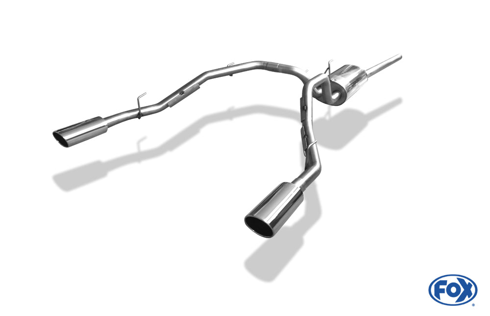 Dodge RAM 1500 Facelift Halbanlage rechts/links ab Kat - 129x106 Typ 32 rechts/links