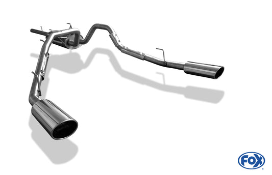 Dodge RAM 1500 Facelift Halbanlage rechts/links ab Kat - 129x106 Typ 32 rechts/links