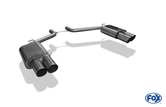 Dodge Challenger Endschalldämpfer rechts/links - 2x100 Typ 14 rechts/links