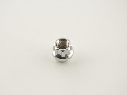 FK Felgenschloss 4er Set M12 x 1,5 KE 4 Radmuttern offen + 1 Adapter chrom