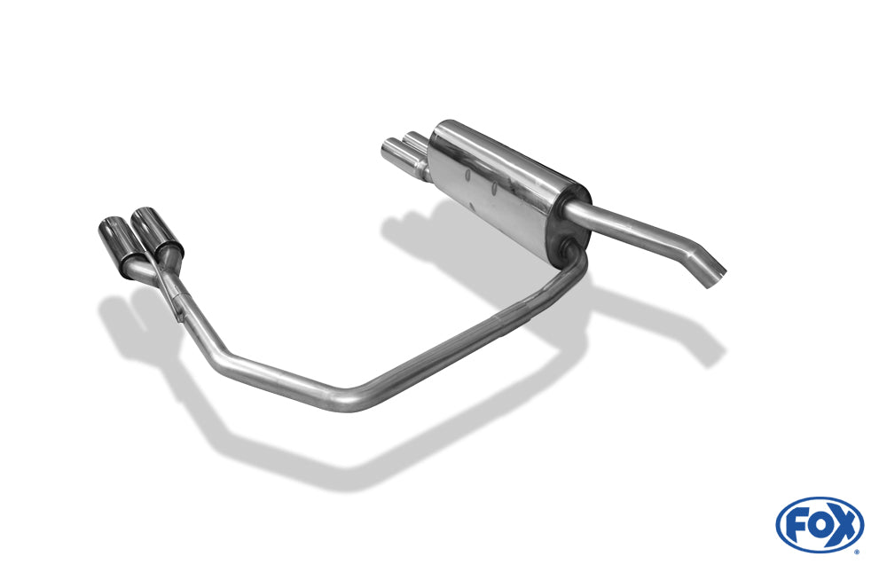 Fiat Bravo 198 Endschalldämpfer Ausgang rechts/links - 2x76 Typ 13 rechts/links