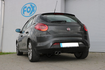 Fiat Bravo 198 für Modelle mit Stoßstangenausschnitt Endschalldämpfer - 2x80 Typ 16