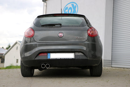 Fiat Bravo 198 für Modelle mit Stoßstangenausschnitt Endschalldämpfer - 2x80 Typ 16