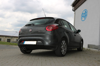 Fiat Bravo 198 für Modelle mit Stoßstangenausschnitt Endschalldämpfer - 2x80 Typ 16