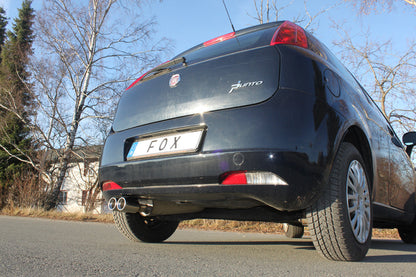 Fiat Grande Punto 199 - Benzin Endschalldämpfer - 2x76 Typ 13