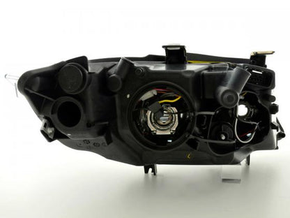 Scheinwerfer Set Angel Eyes BMW 3er Limousine/Touring Typ E90/E91 Bj. 05-08 schwarz