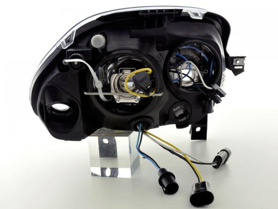 Scheinwerfer Set Renault Clio Typ B  98-01 schwarz
