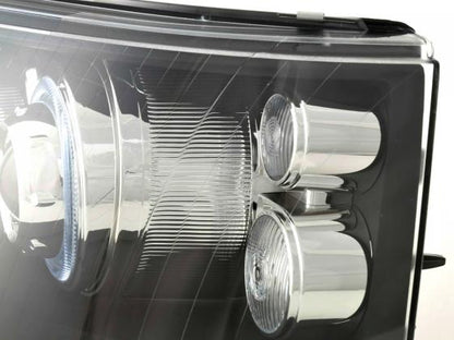 Scheinwerfer Set Angel Eyes VW Bus Typ T5 Bj. 03-09 schwarz