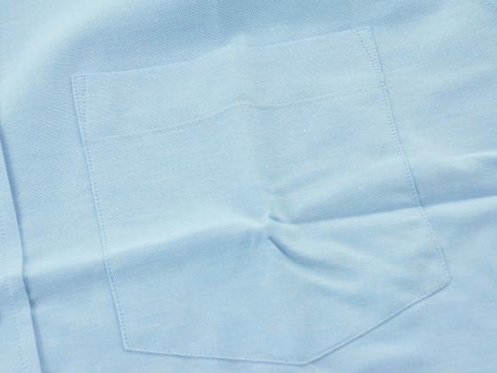 FK Businesshemd kurzarm Größe 41 aus Baumwolle Farbe blau