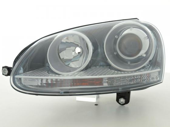 Scheinwerfer Set schwarz VW Golf 5 / Jetta 5  03-10