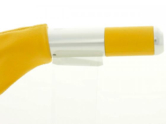 Handbremsgriff Design Leder gelb universal gelb Handbremshebel
