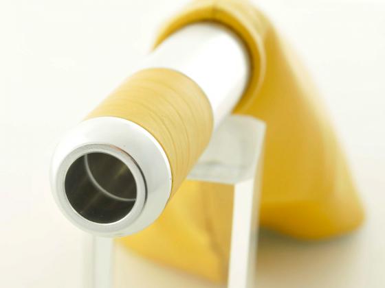 Handbremsgriff Design Leder gelb universal gelb Handbremshebel