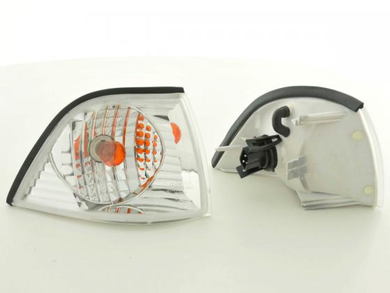 Frontblinker Blinker Set BMW 3er Coupe/Cabrio Typ E36 Bj. 91-98 chrom