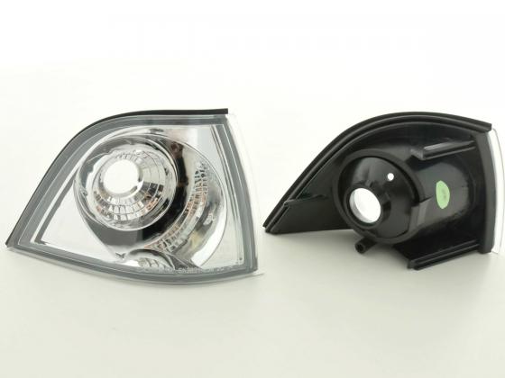 Frontblinker Blinker Set BMW 3er Coupe/Cabrio Typ E36 Bj. 91-98 chrom