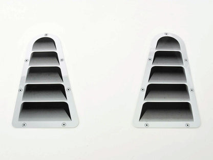 Lufteinlass Aufkleber Set 2x ca. 180 x 95 mm universal