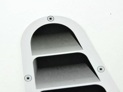 Lufteinlass Aufkleber Set 2x ca. 180 x 95 mm universal