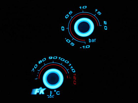 Tachoscheiben Plasmaoptik Set MCC Smart fortwo Bj. 1998-2007 Plasmascheibe Tacho