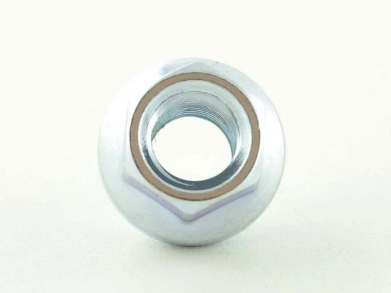Radmutter einzeln Länge 34mm Kegelbund M12x1,25 silber