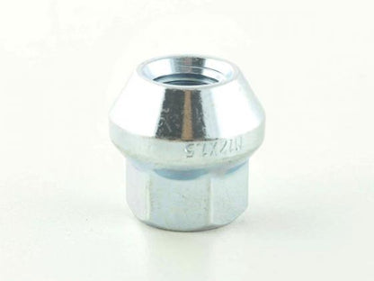Radmutter einzeln Länge 34mm Kegelbund M12x1,25 silber