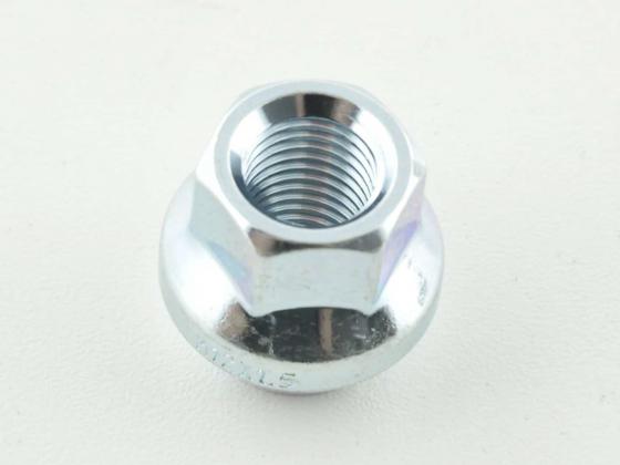 Radmutter einzeln Länge 34mm Kegelbund M12x1,25 silber