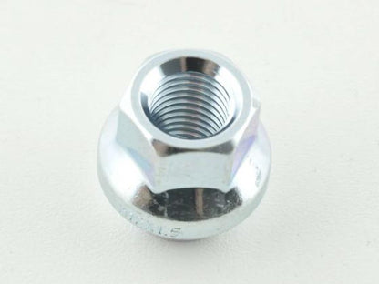 Radmutter einzeln Länge 34mm Kegelbund M12x1,25 silber