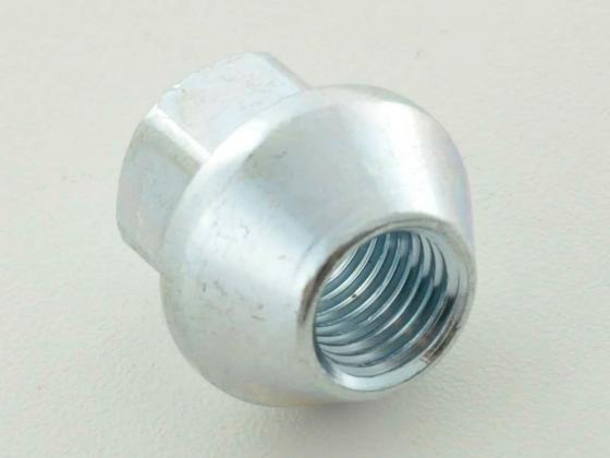 Radmutter einzeln Länge 23mm Kegelbund M14X1,5 silber