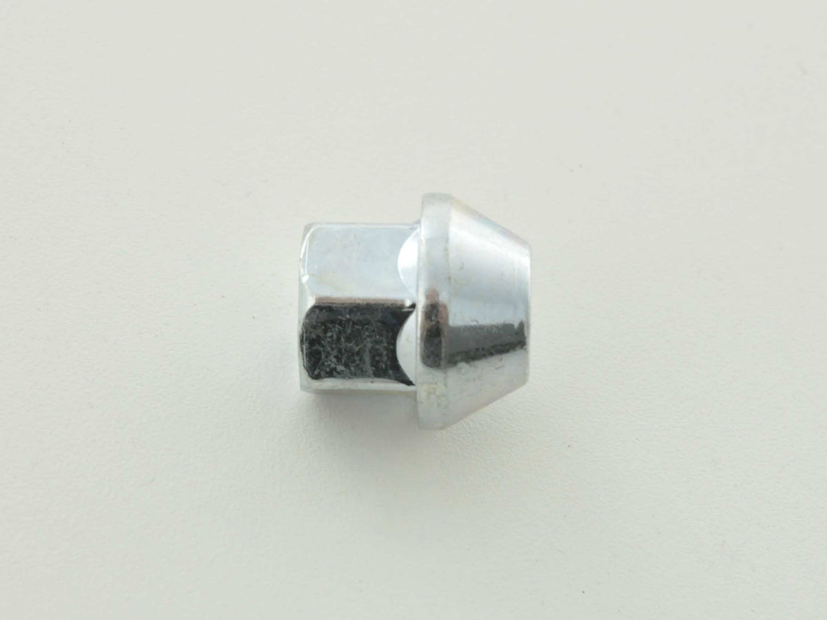 Radmutter einzeln Länge 23mm Kegelbund M12x1,25 silber