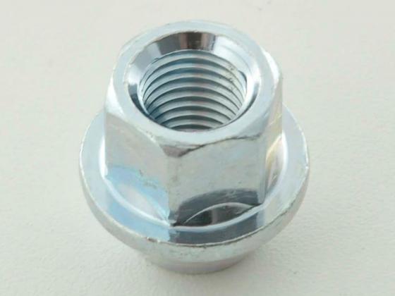 Radmuttern Set (10 Stk.) Länge 34mm Kegelbund M12x1,5 silber