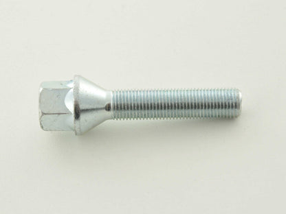 Radschraube einzeln Kegelbund Schaftlänge 50mm M12x1,25 silber
