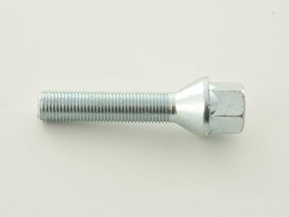 Radschraube einzeln Kegelbund Schaftlänge 50mm M12x1,25 silber