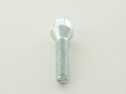 Radschraube einzeln Kegelbund Schaftlänge 50mm M12x1,25 silber