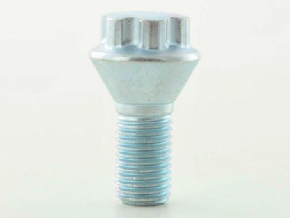 Radschraube einzeln Schaftlänge 21mm Kegelbund Kurzkopf silber M12x1,5