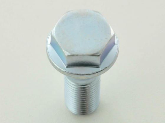 Radschraube einzeln Gewindelänge 21mm Kegelbund silber M12x1,5 Adapter