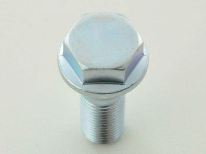 Radschraube einzeln Gewindelänge 21mm Kegelbund silber M12x1,5 Adapter