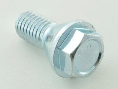 Radschraube einzeln Schaftlänge 26mm Kegelbund Kurzkopf silber M12x1,75