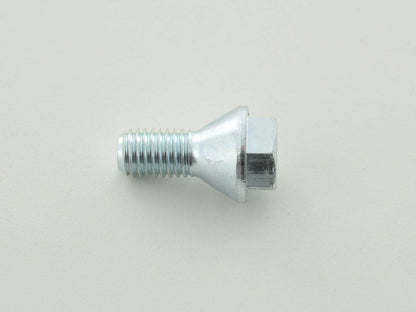 Radschraube einzeln Schaftlänge 21mm Kegelbund Kurzkopf silber M12x1,75