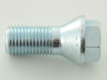 Radschraube einzeln Schaftlänge 26mm Kegelbund Kurzkopf silber M14x1,5