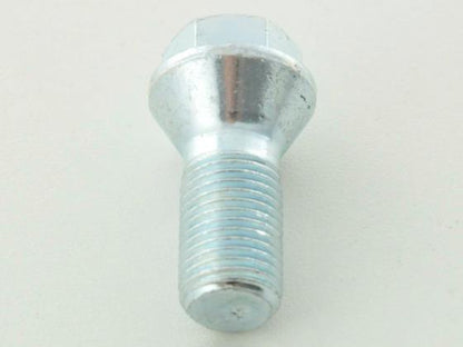 Radschraube einzeln Schaftlänge 26mm Kegelbund Kurzkopf silber M14x1,5