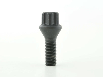 Radschraube einzeln Schaftlänge 28mm Kegelbund schwarz M12x1,5