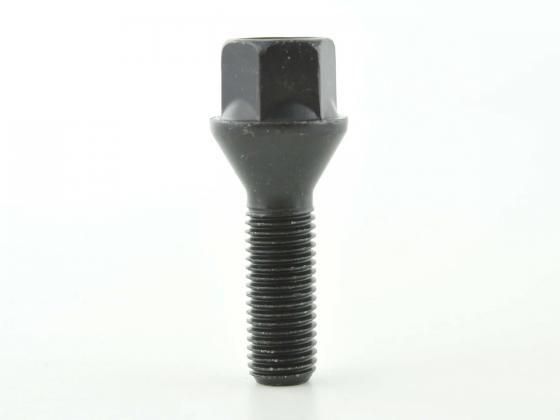 Radschraube einzeln Schaftlänge 35mm Kegelbund schwarz M12x1,5