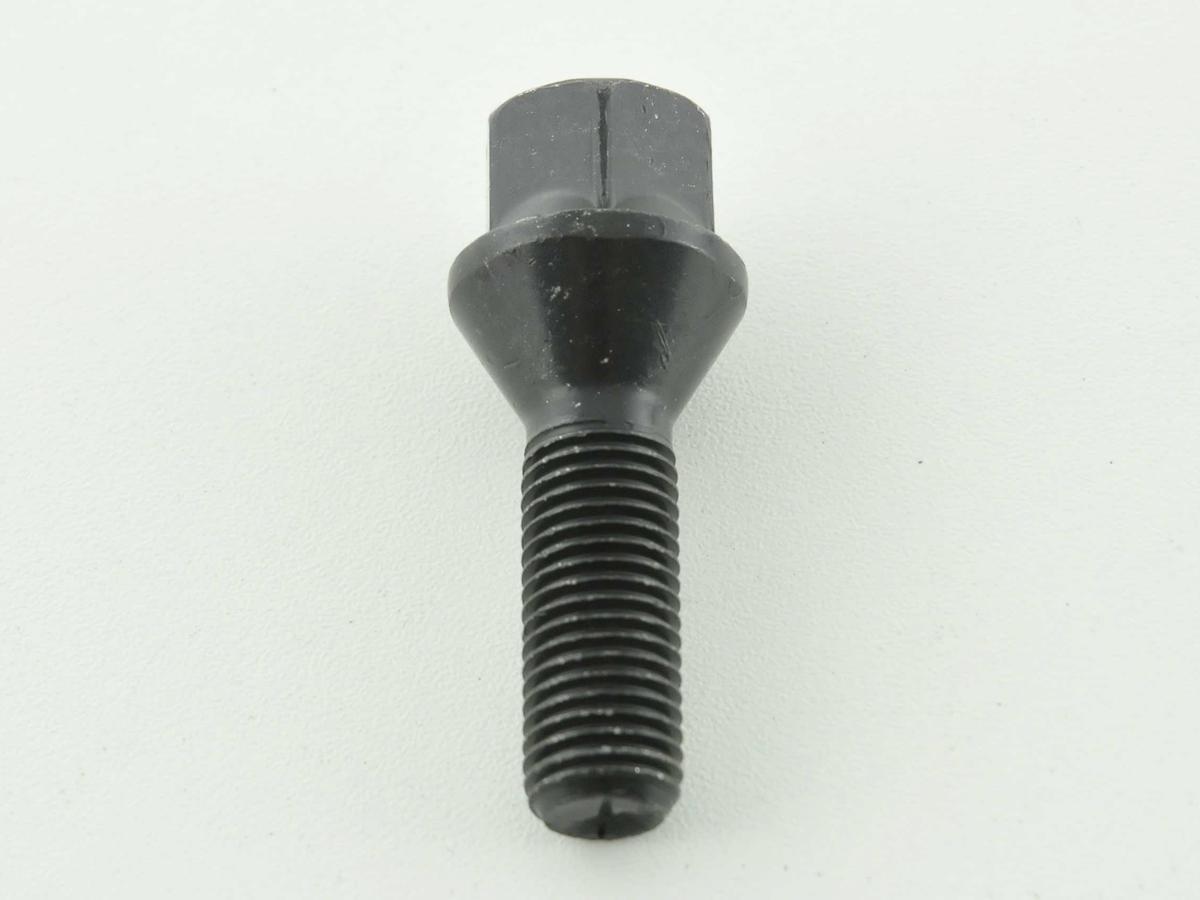 Radschraube einzeln Schaftlänge 35mm Kegelbund schwarz M12x1,5