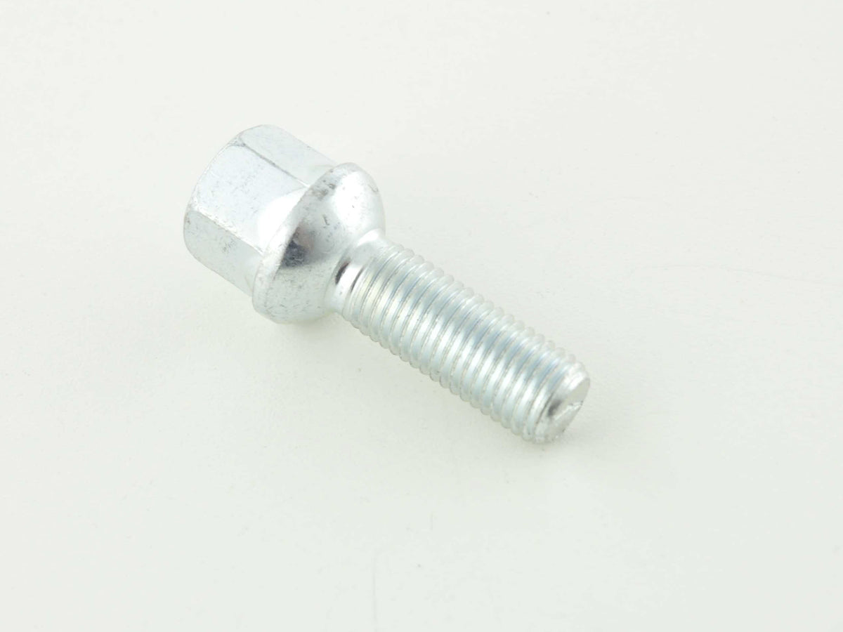 Radschraube einzeln Schaftlänge 32mm Kugelbund silber M12x1,5