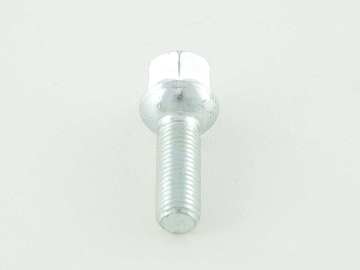 Radschraube einzeln Schaftlänge 32mm Kugelbund silber M12x1,5