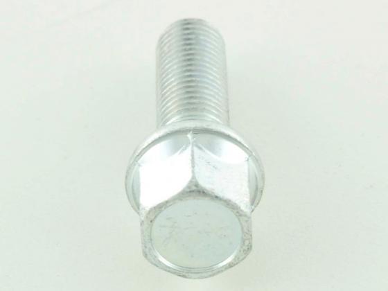 Radschraube einzeln Schaftlänge 35mm Kugelbund silber M12x1,5