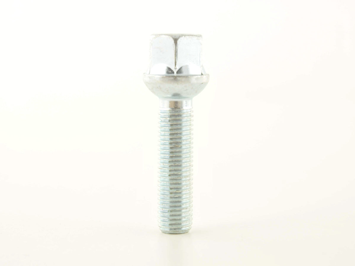 Radschraube einzeln Schaftlänge 45mm Kugelbund silber M12x1,5